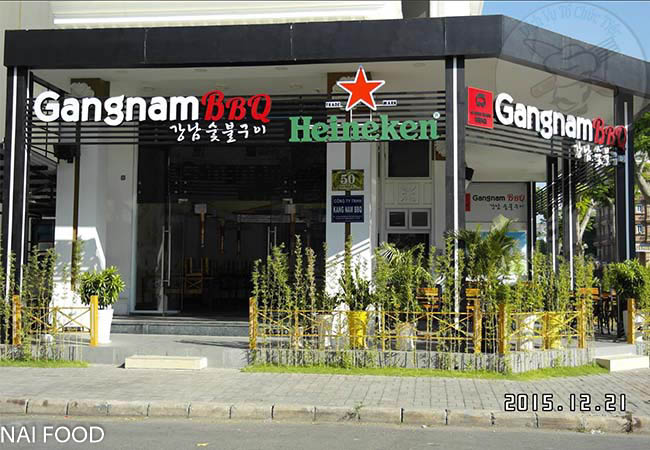 Gangnam BBQ House - quán ăn Hàn Quốc quận 7