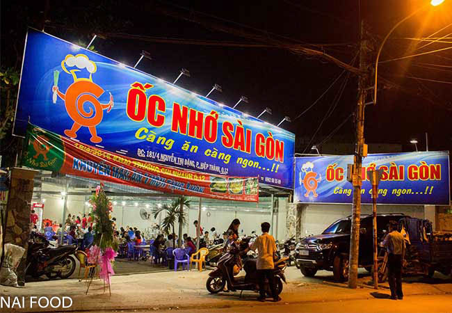 Quán Ốc Nhớ Sài Gòn Quận 12
