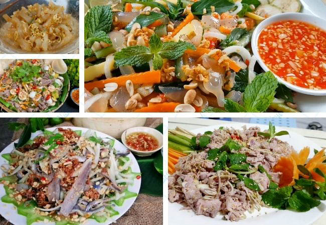 Các món gỏi ngon đãi tiệc