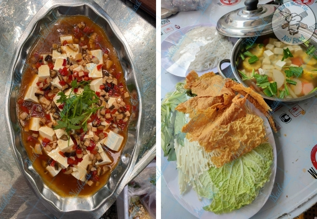 món ngon đãi tiệc chay