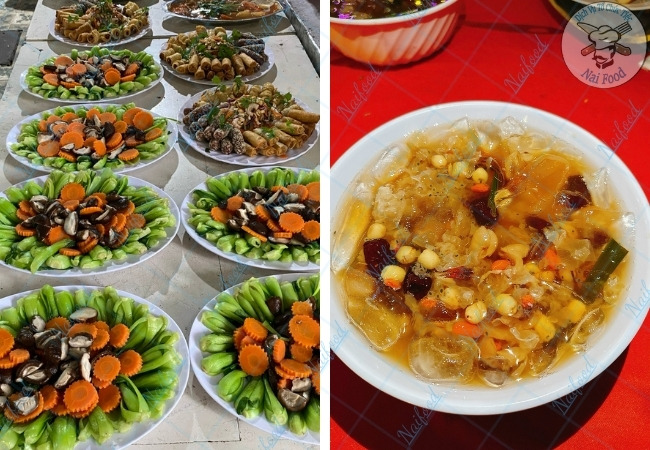 món ngon đãi tiệc chay