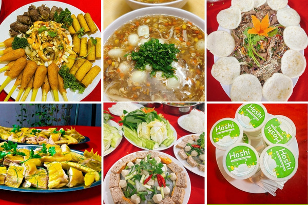 Thực đơn tiệc mặn 13