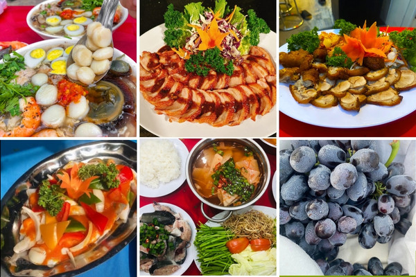 Thực đơn tiệc mặn 19