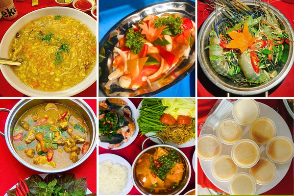 Thực đơn tiệc mặn 23