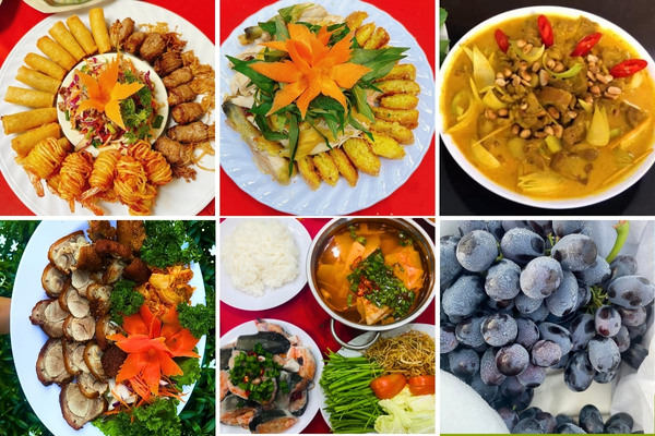 Thực đơn tiệc mặn 26