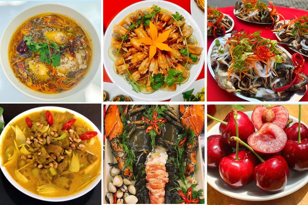 Thực đơn tiệc mặn 36