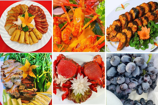 Thực đơn tiệc mặn 38