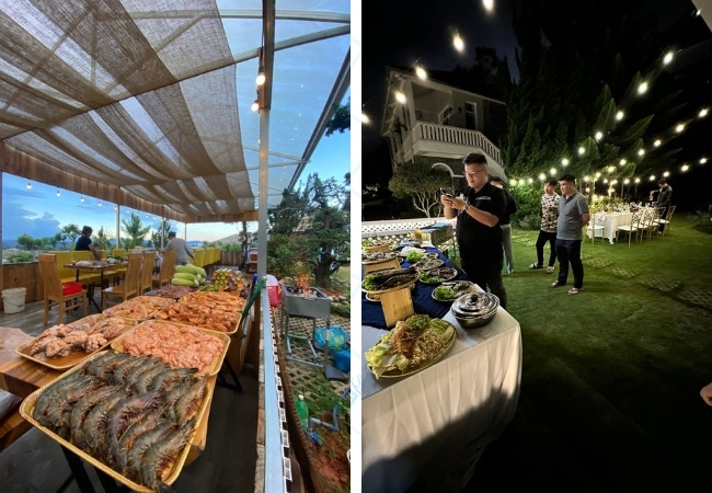 đặt tiệc bbq tại nhà