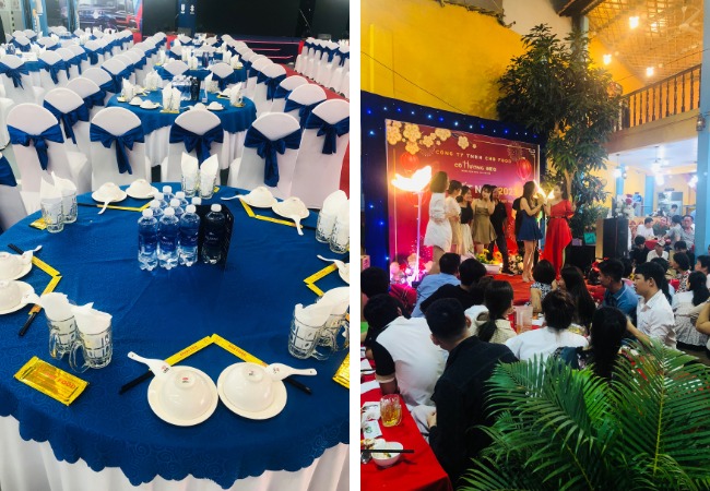 đặt tiệc tất niên công ty