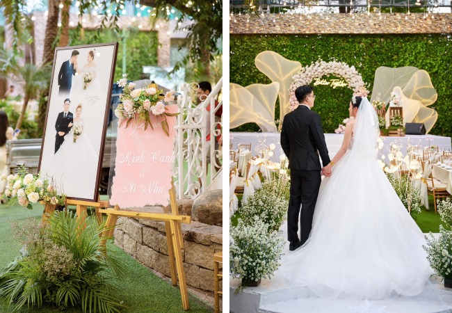 tổ chức tiệc cưới tại nhà