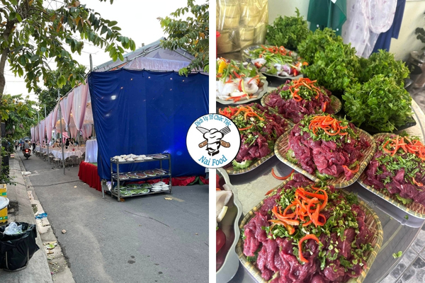 Naifood tổ chức sinh nhật tại nhà ở Thủ Đức