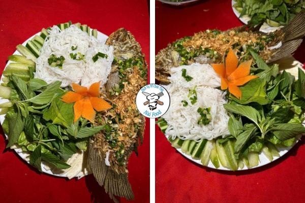 Cá tai tượng chiên xù