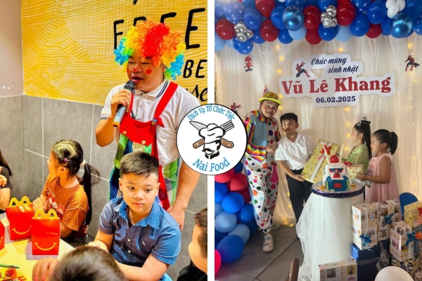 Thuê chú hề hoặc hoạt náo viên Thuê chú hề hoặc hoạt náo viên