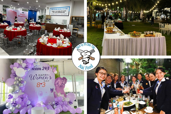 Dịch vụ tổ chức tiệc 8 3 trọn gói